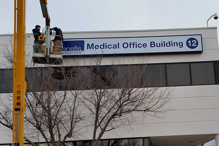 wall sign